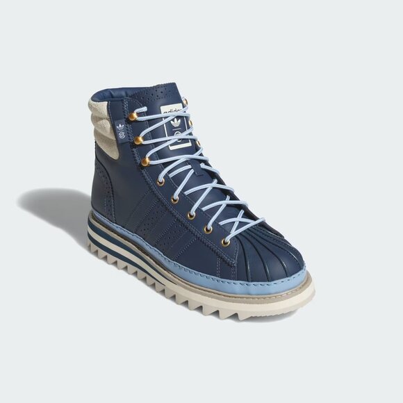 CLOT x adidas Pro Model by Edison Chen JQ1260 Mineral Blue Men's Sz 10 BOOT NEW - Picture 14 of 16